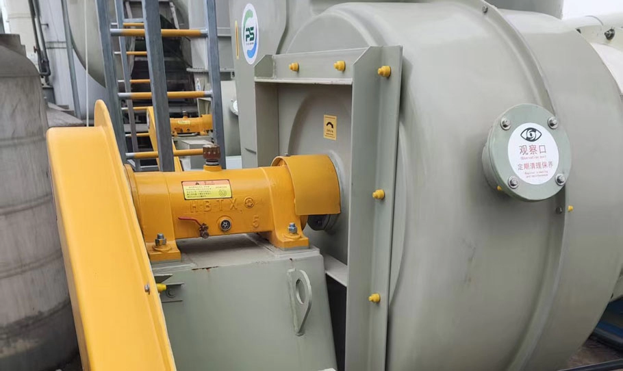 安徽节能玻璃钢风机用于电镀酸洗项目